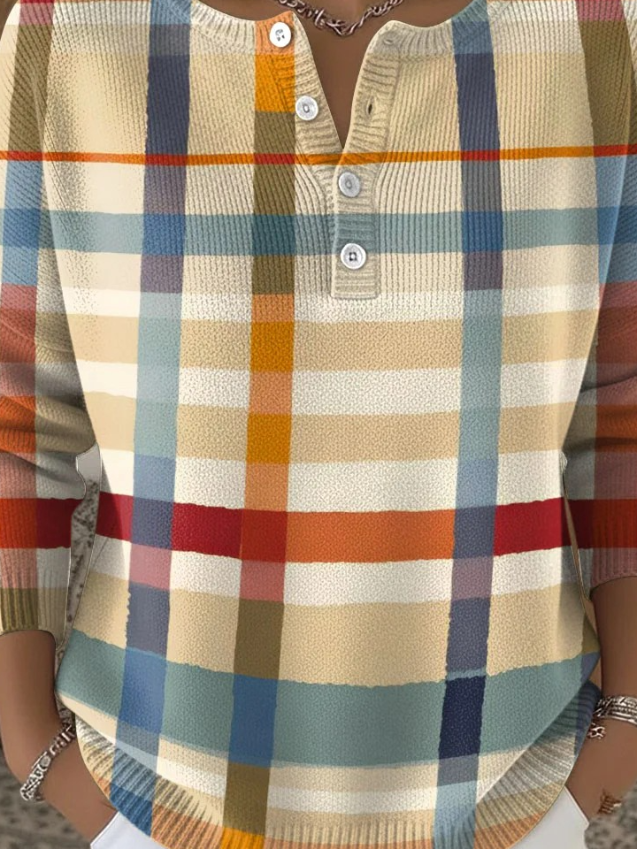 Casual Loose Crew Neck Sweater