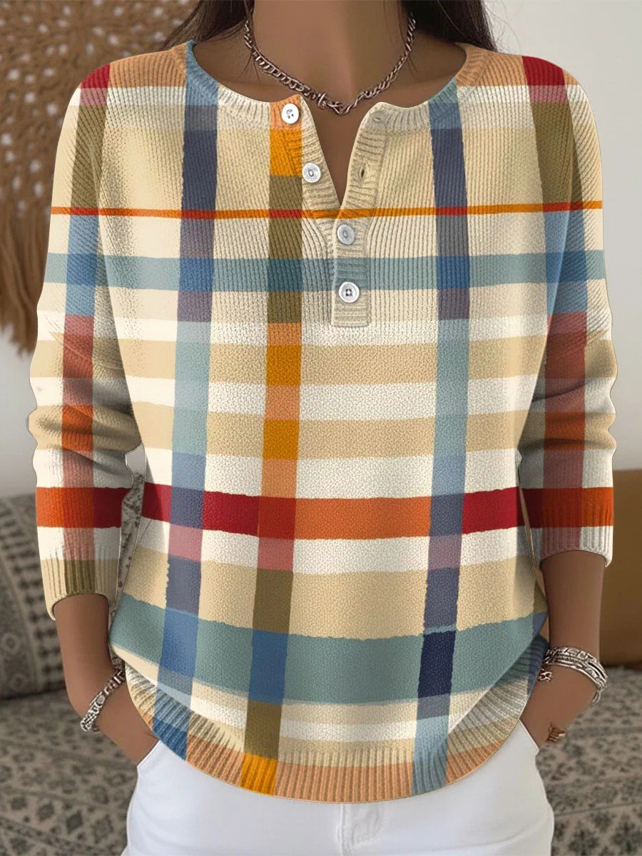 Casual Loose Crew Neck Sweater