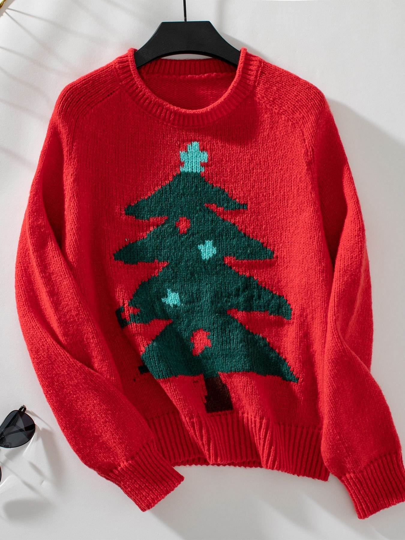 Crew Neck Casual Sweater