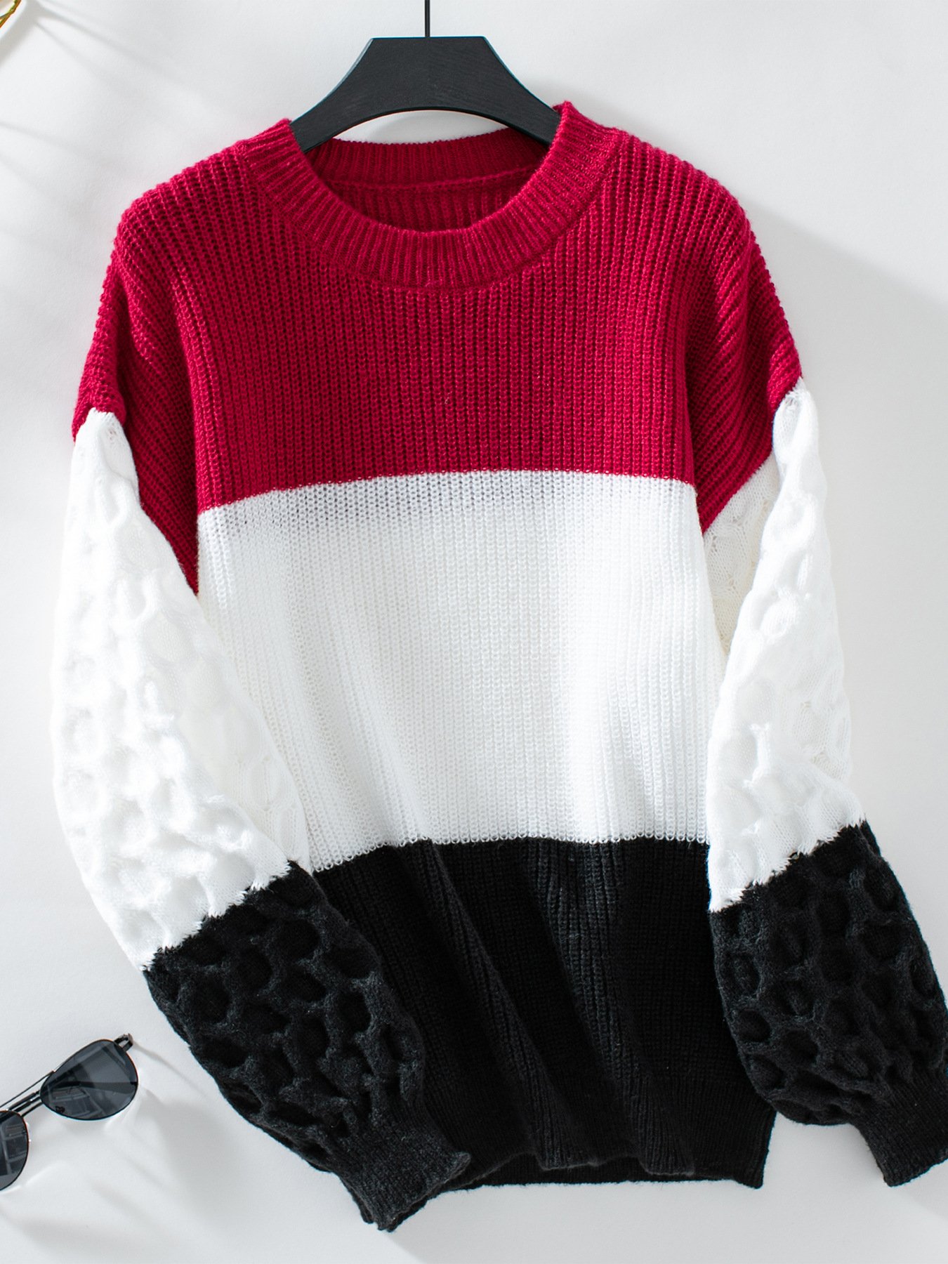 Cotton Regular Fit Casual Crew Neck Sweater