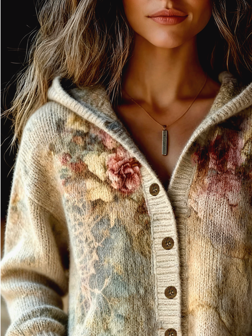 Loose Hoodie Wool/Knitting Casual Cardigan