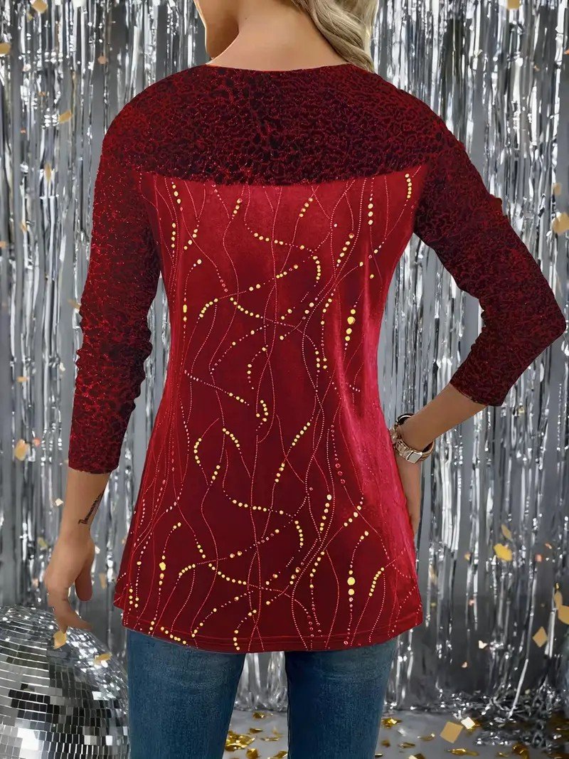 Others Casual Multicolor Block T-Shirt