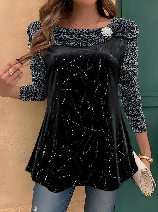 Others Casual Multicolor Block T-Shirt