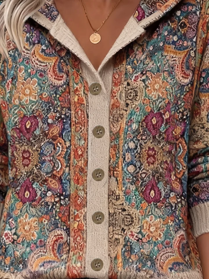 Wool/Knitting Hoodie Simple Cardigan