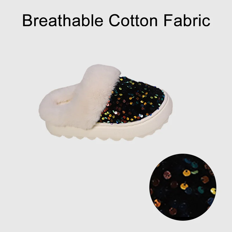 All Season Casual Fabric House Slippers