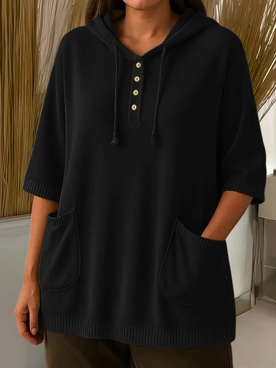 Plain Loose Simple Sweater