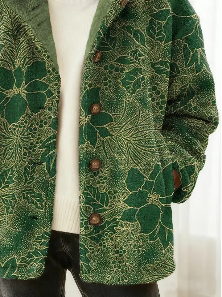 Others Casual Loose Teddy Jacket