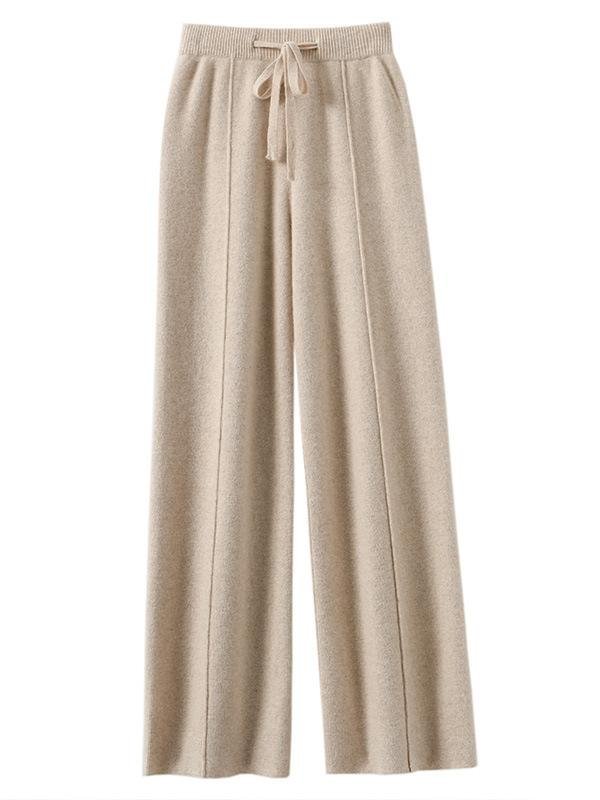 Imitation Cashmere Loose Casual Pants