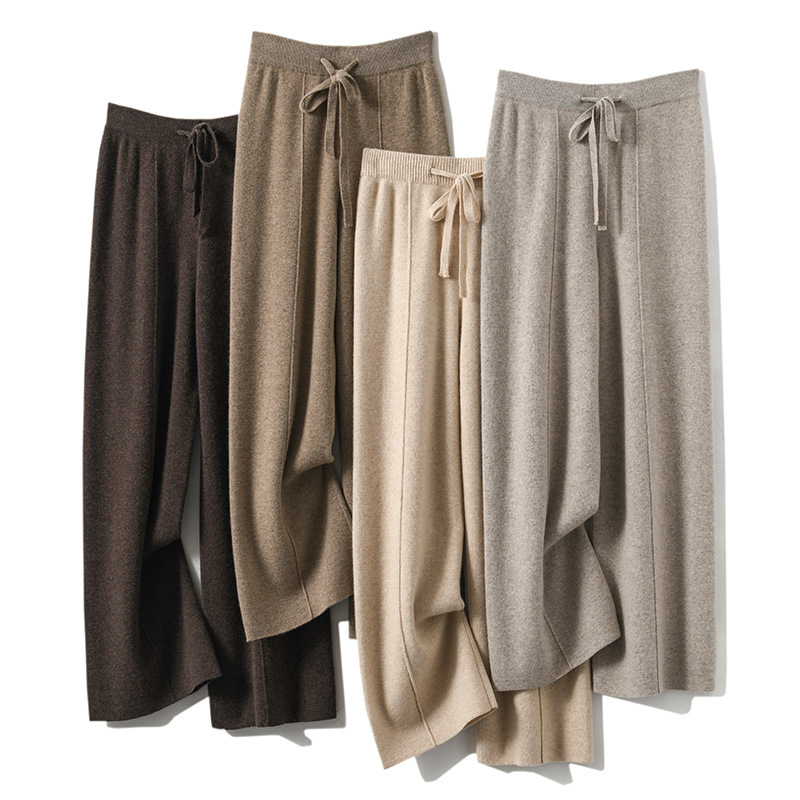 Imitation Cashmere Loose Casual Pants