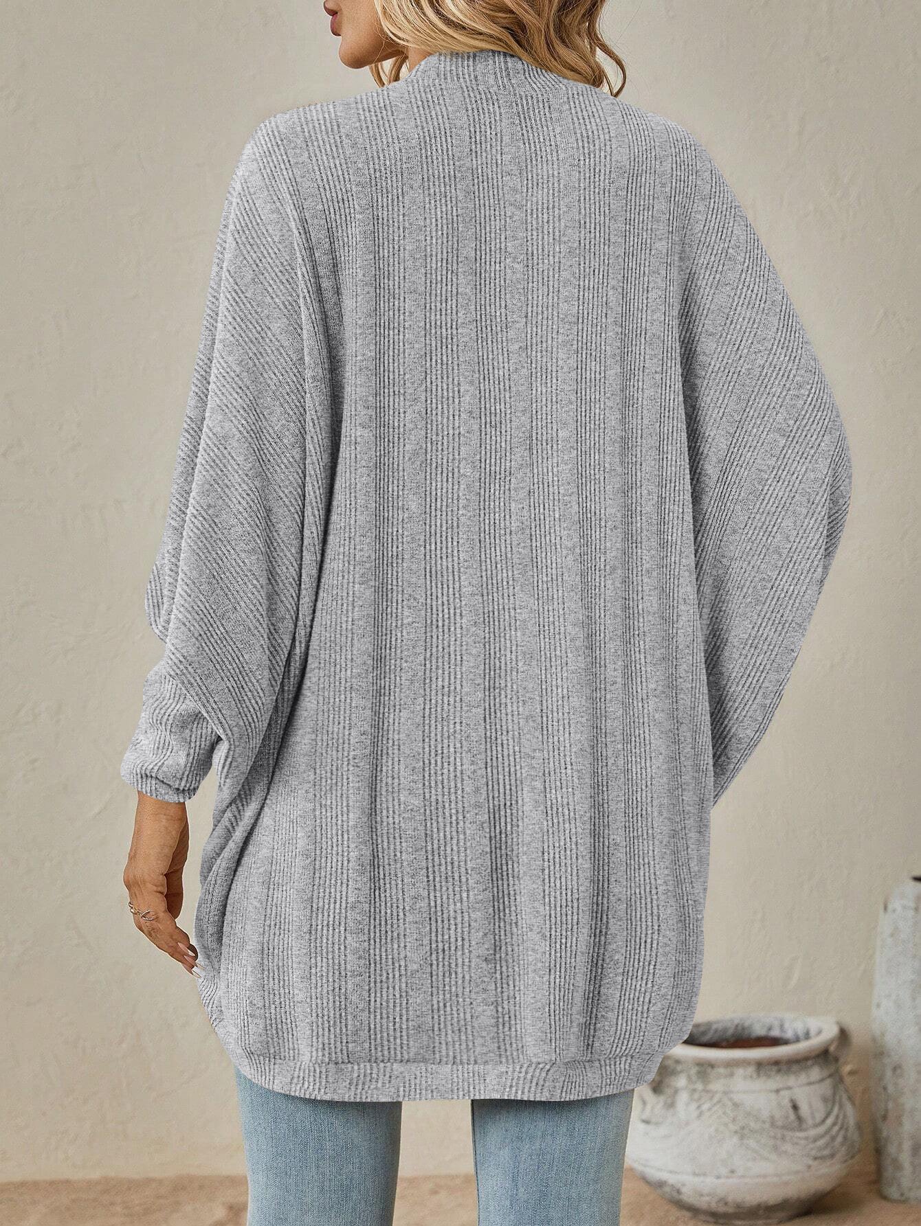 Simple Wool/Knitting Plain Others Knit Top