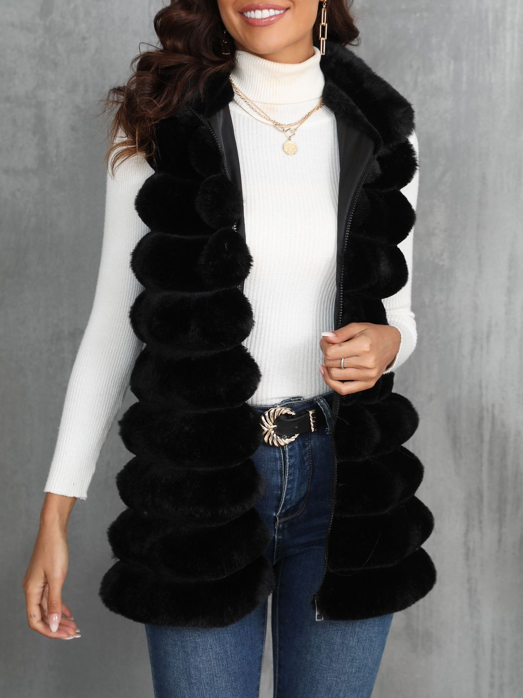 Plain Casual Loose Others Vest