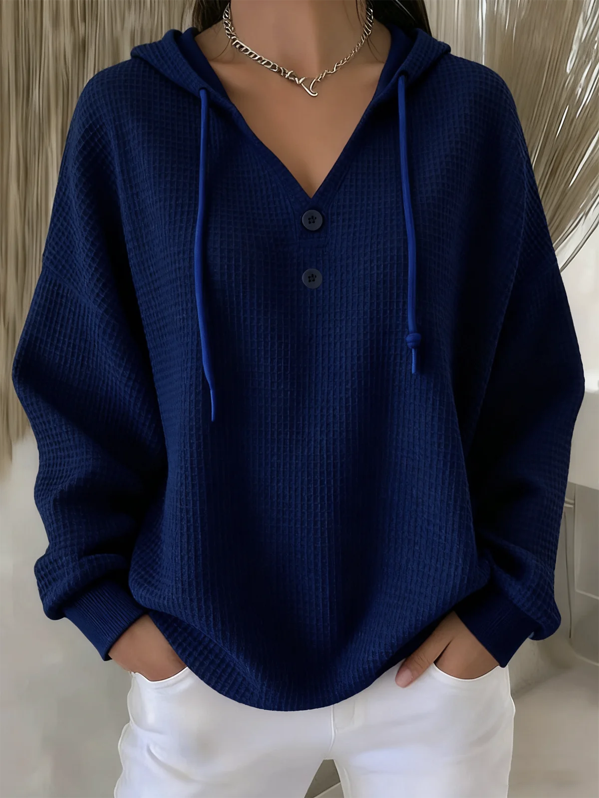 Loose Plain Simple Hoodie