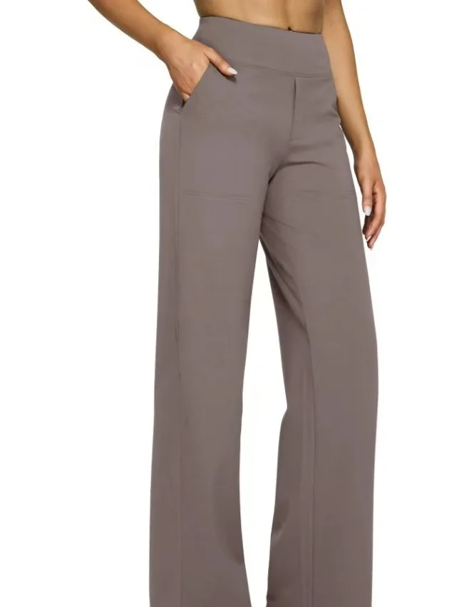 Plain Casual Loose Pants