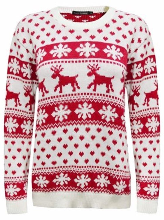 Loose Christmas Elk Casual Sweater