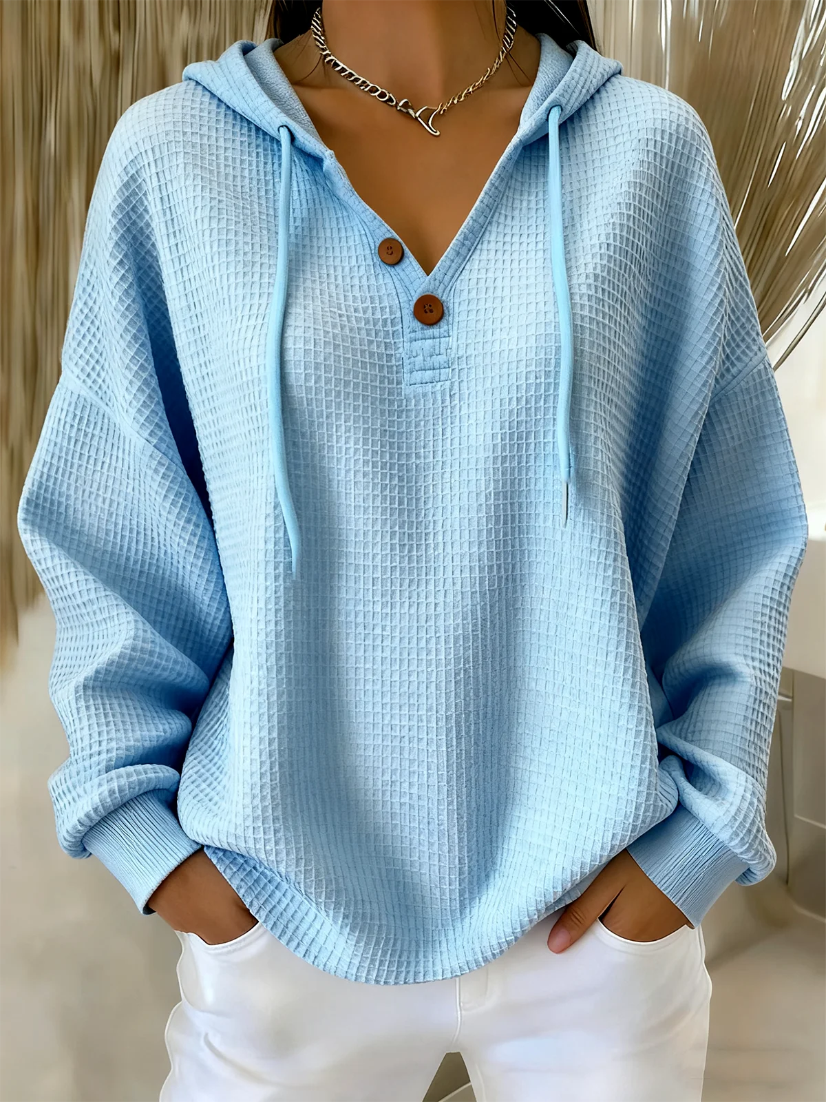 Loose Plain Simple Hoodie