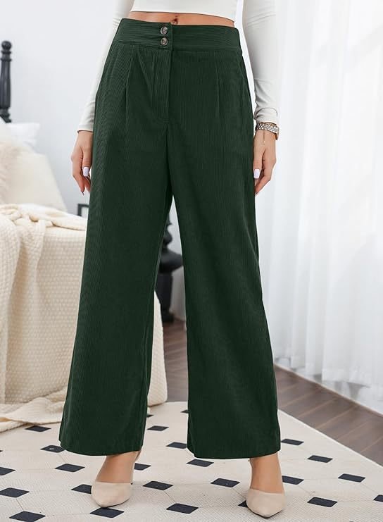 Women's  Elastic Waist H-Line Wide Leg Pants Daily Going Out Pants Apricot Casual Split Joint Plain Spring/Fall Pants