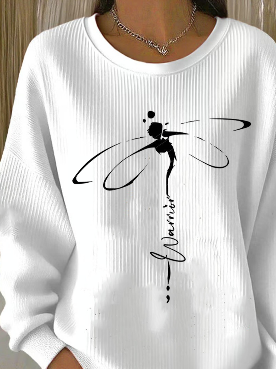 Vintage Dragonfly Loose Sweatshirt