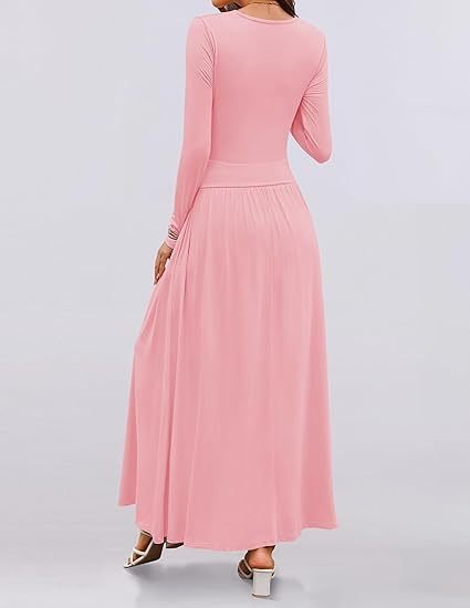 Elegant Cotton-Blend Regular Fit Dress With No