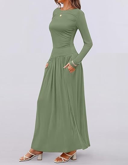 Elegant Cotton-Blend Regular Fit Dress With No