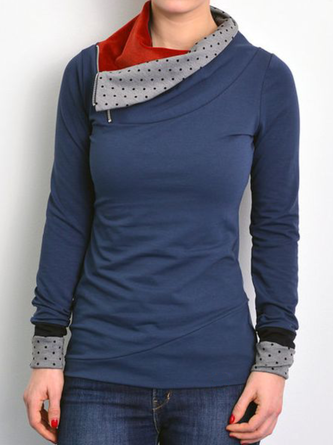 Solid Long Sleeve Hoodies & Sweatshirt