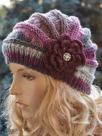 Women Casual Knitted Hat