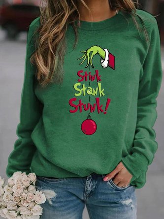 Christmas Stink Stank Stunk Sweatshirt