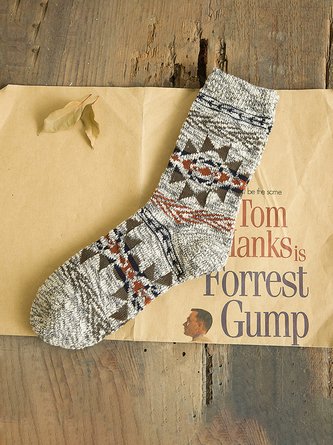 Retro Ethnic Cotton Socks