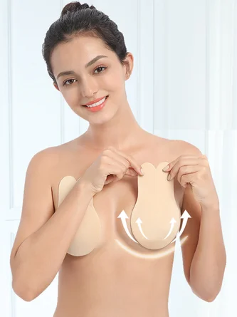 Breathable And Invisible Rabbit Ears Breast Lift Silicone Nipple