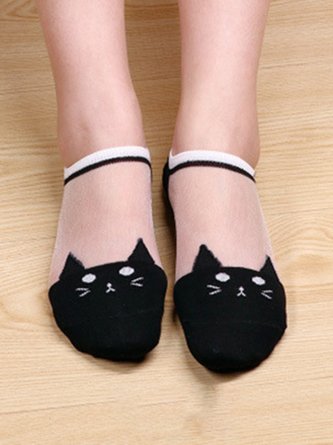 Cat Crystal Socks