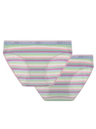 Pride Month Breathable Comfort Color Stripe Panty
