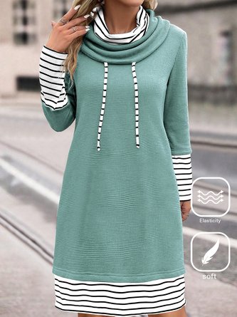 Casual Knitted Regular Fit Dress