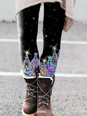 Christmas Tree Casual Legging