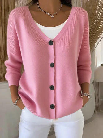 Joy | Women's V-Neck Button-Front Long Sleeve Cardigan main image 0