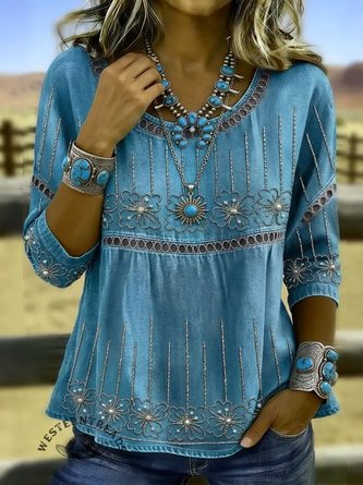 Vintage Loose Blouse