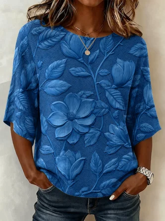 Floral Casual Blouse