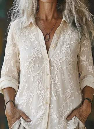 3D Printing Loose Shirt Collar Vintage Shirt