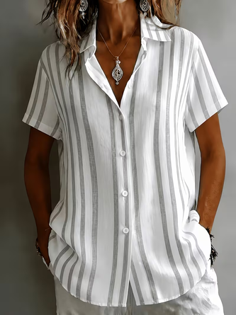 Casual Striped Shirt