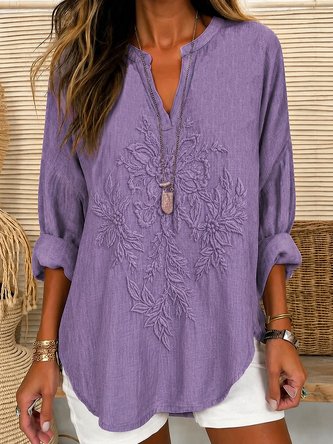 Vintage V Neck Shirt