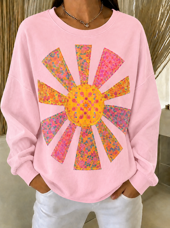 Sports Plain Sweatshirt