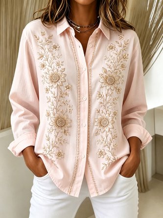 Sunflower Collared Button Down Shirt