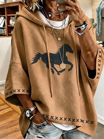 Horse Vintage Hoodie