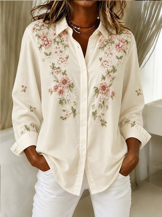 Floral Button Shirt