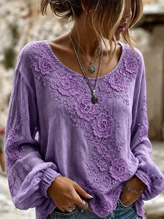 Printing Casual Blouse