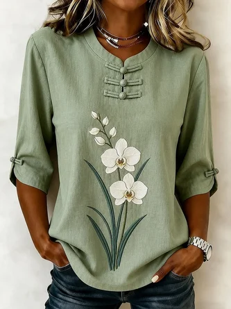Casual Regular Fit Blouse