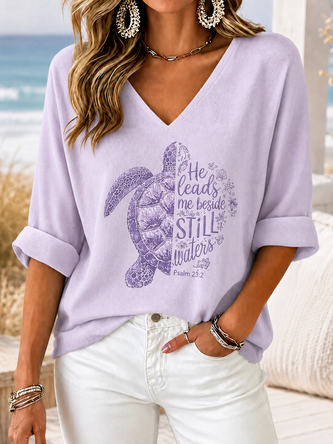 Casual Marine Life T Shirt