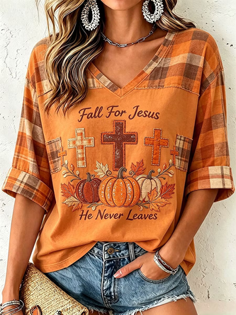 Elegant Cross T Shirt