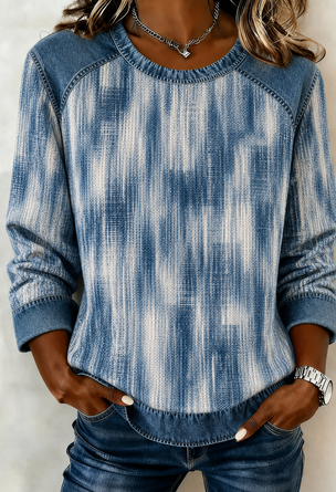 Elegant Printing Sweatshirt