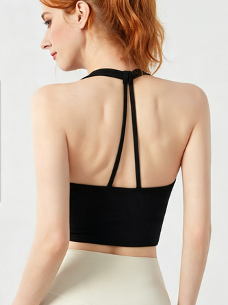 Simple Plain Sports Bra