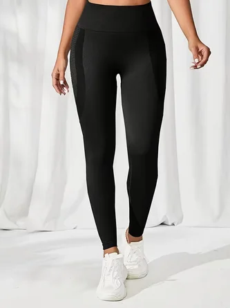 Seamless High Waisted Tummy Control Hip Lifting High Elastic Outdoor Sports Tight Fitness Pants