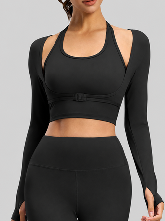 Casual Tight Pilates Top
